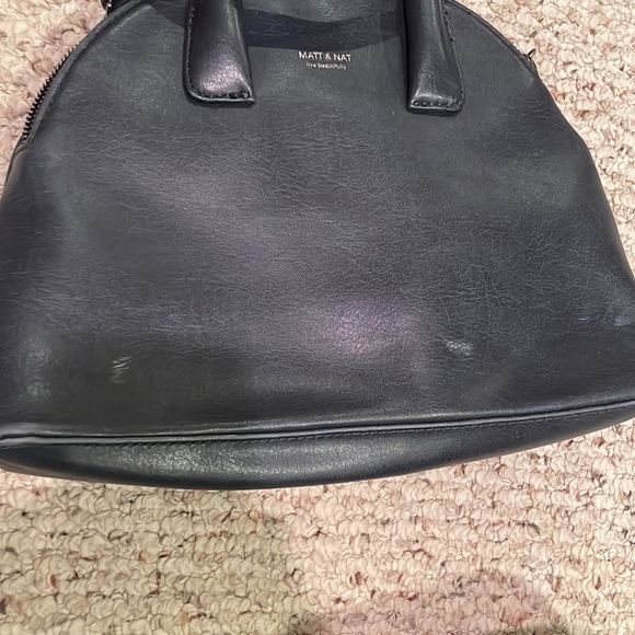 Dark blue, Matt & Nat bucket cross body bag. - Picture 4 of 4